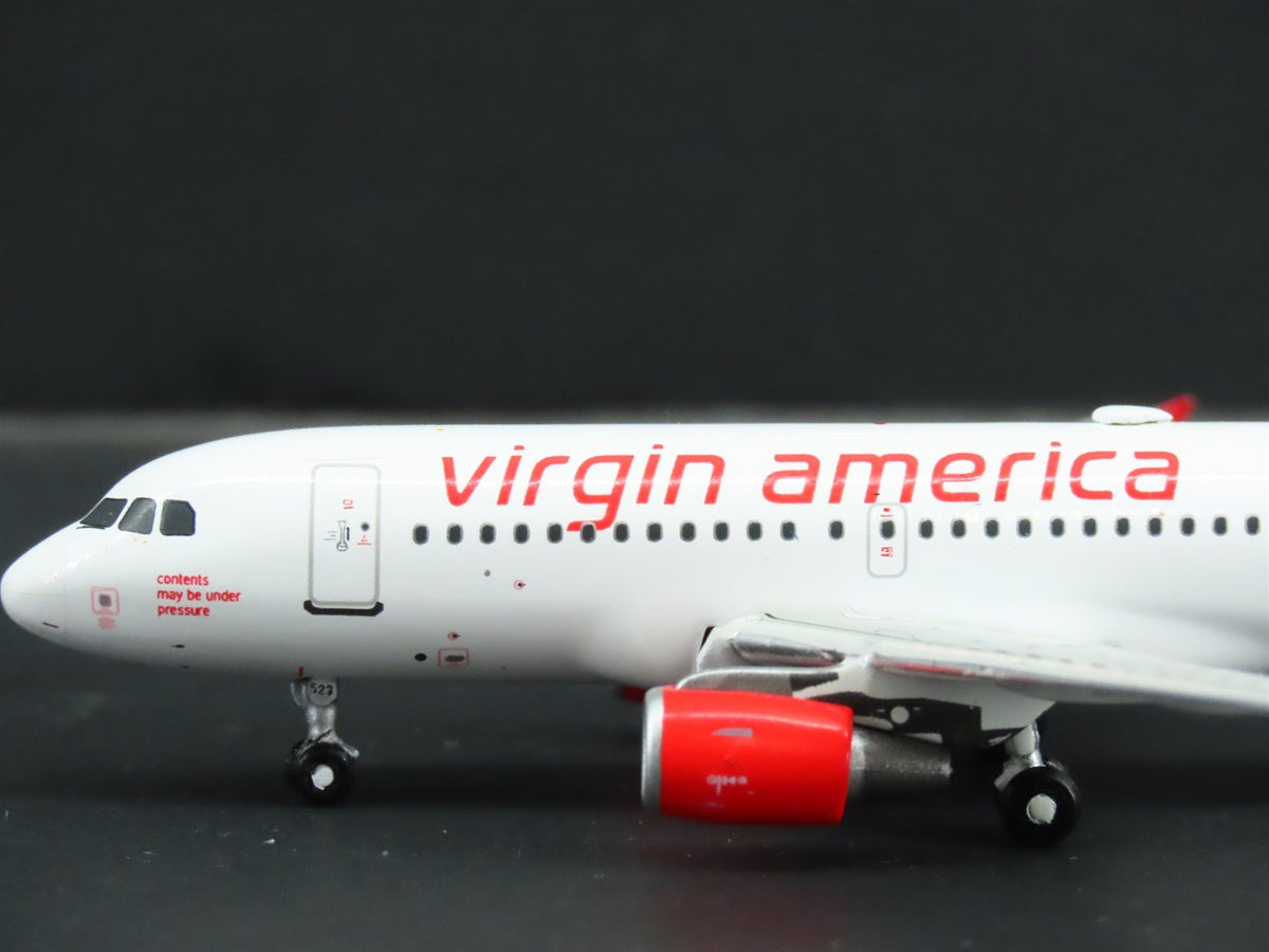 1:400 Gemini Jets GJVRD1342 Die-Cast Virgin America Airbus A319 Airliner N523VA