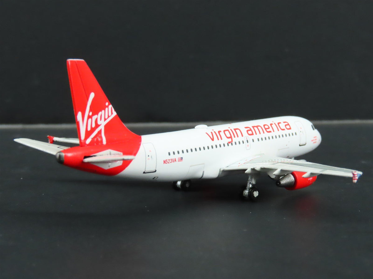 1:400 Gemini Jets GJVRD1342 Die-Cast Virgin America Airbus A319 Airliner N523VA