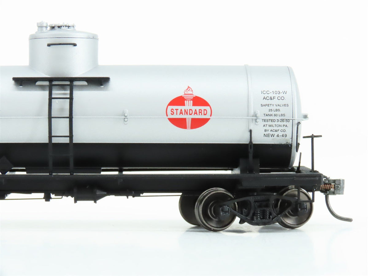 HO Scale Red Caboose RR-33051-08 UTOX Standard Oil Single Dome Tank Car #309