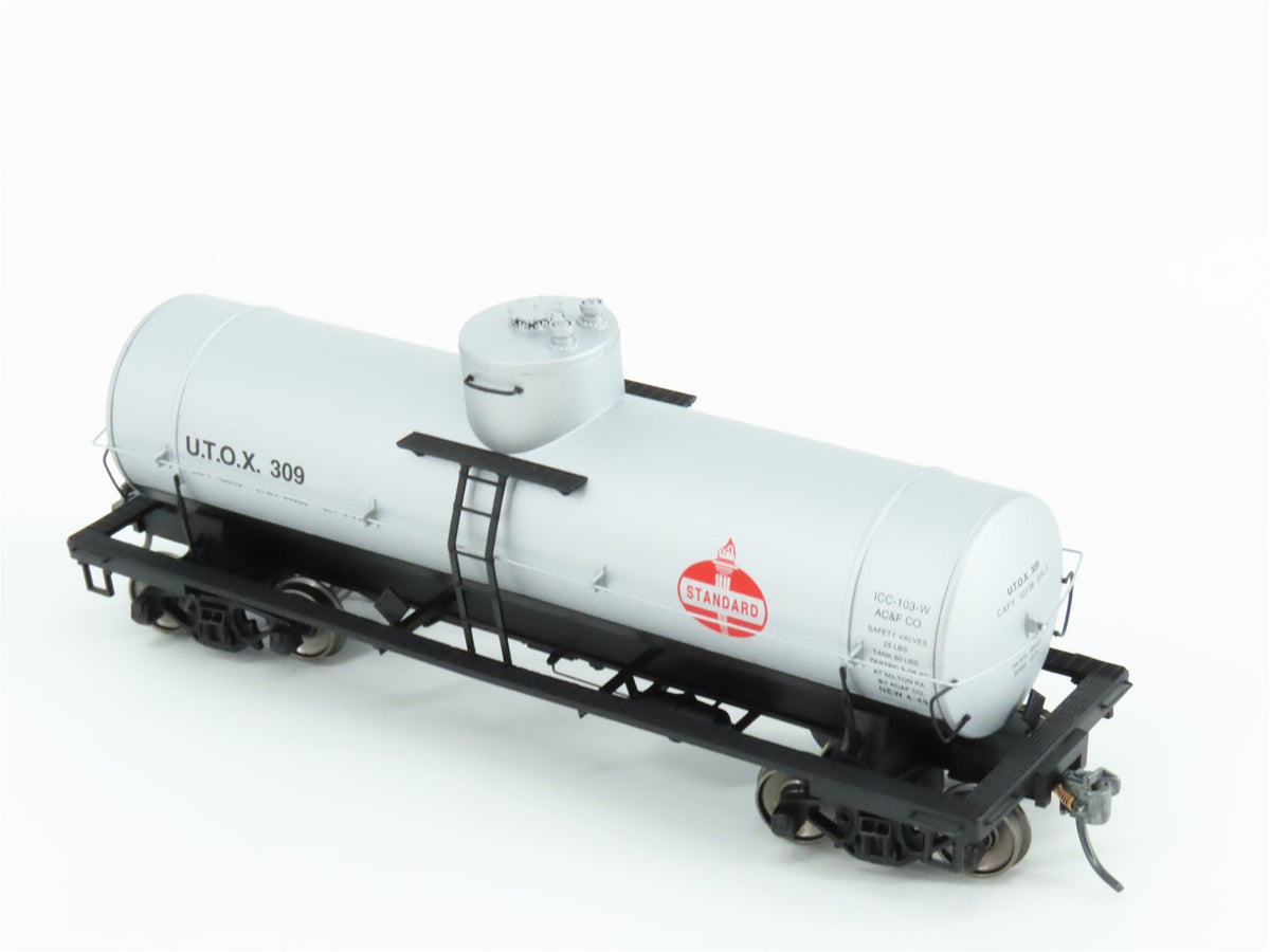 HO Scale Red Caboose RR-33051-08 UTOX Standard Oil Single Dome Tank Car #309