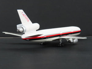 1:400 Scale Jet-X JXM109 Die-Cast Laker Capitol McDonnell Douglas DC-10 Aircraft