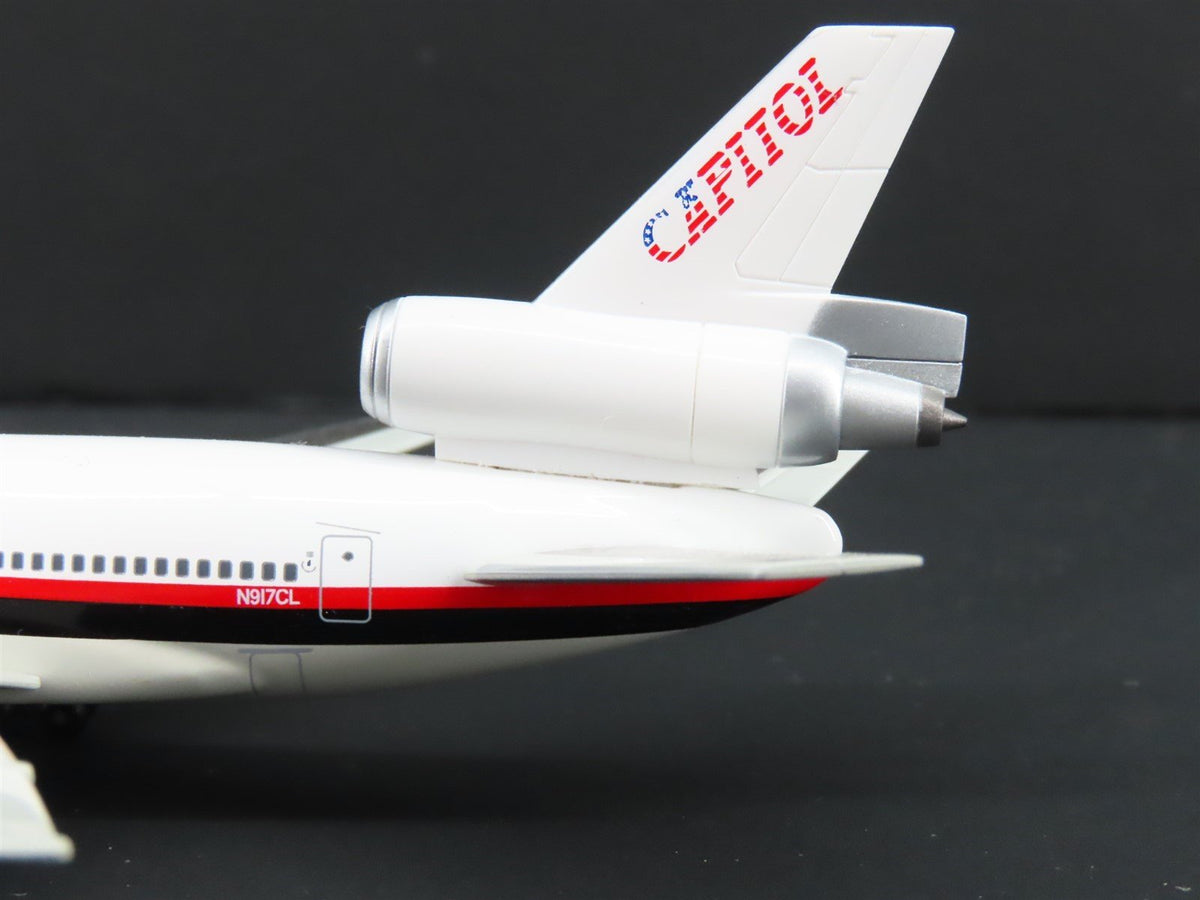 1:400 Scale Jet-X JXM109 Die-Cast Laker Capitol McDonnell Douglas DC-10 Aircraft