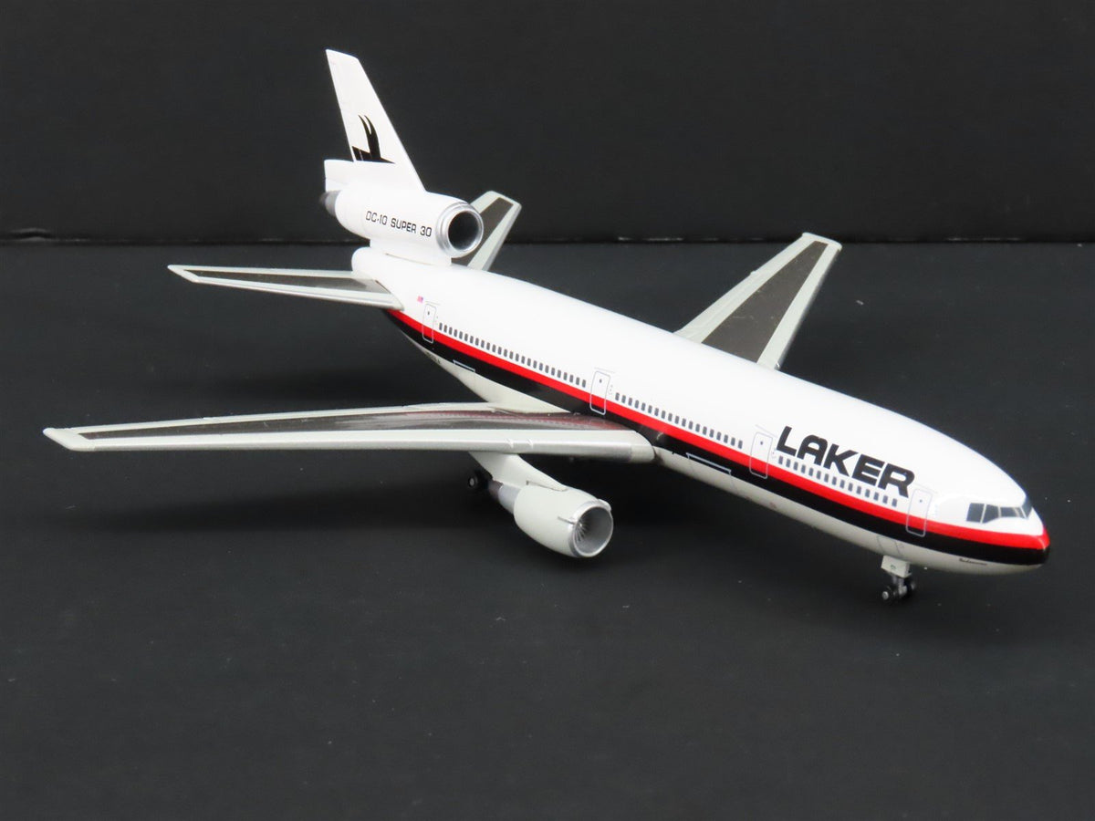 1:400 Jet-X JXM108 Die-Cast Laker McDonnell Douglas DC-10 Super 30 Aircraft