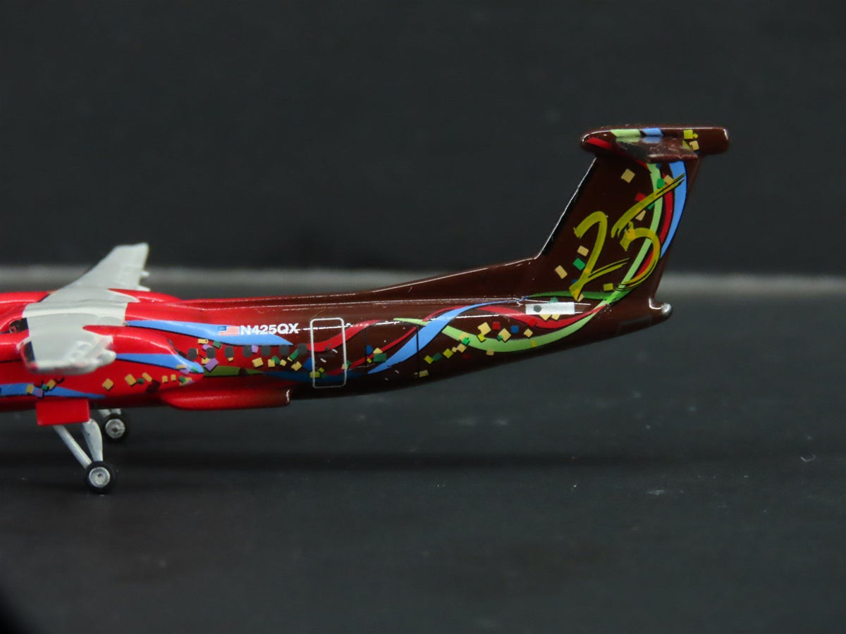 1:400 Gemini Jets GJQXE732 Die-Cast Horizon &quot;25 Years&quot; Bombardier Q400 N425QX