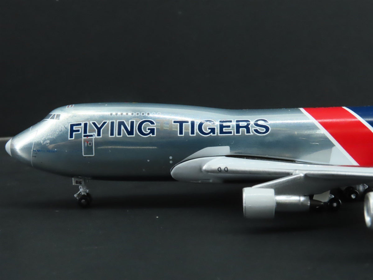 1:400 Scale Aero Classics Die-Cast Flying Tiger Boeing 747 Airliner N801FT