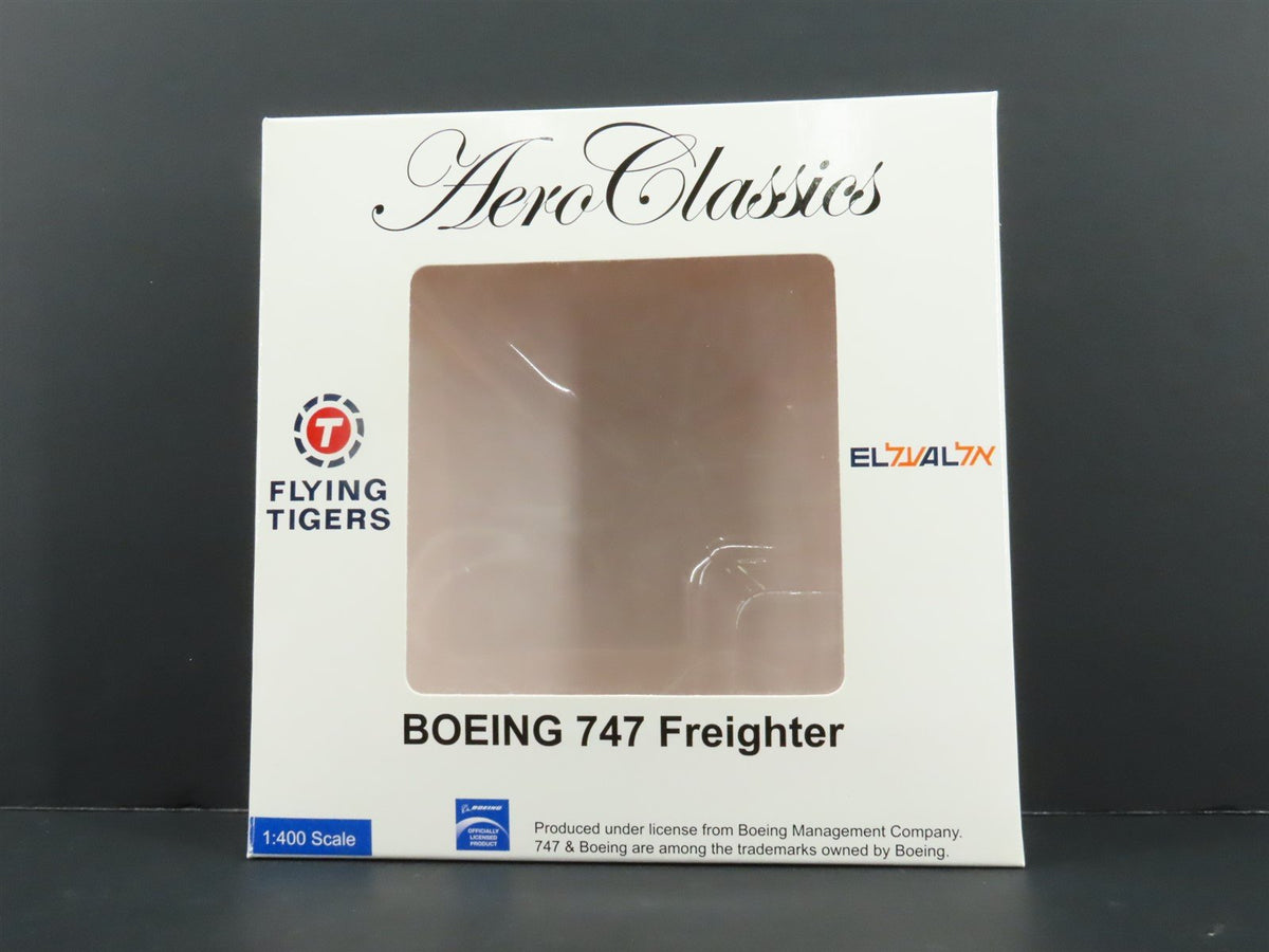 1:400 Scale Aero Classics Die-Cast Flying Tiger Boeing 747 Airliner N801FT