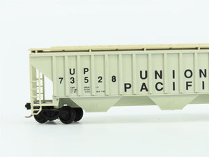 N Scale Precision Masters 1401 UP Union Pacific 3-Bay Hopper Custom Road #73528