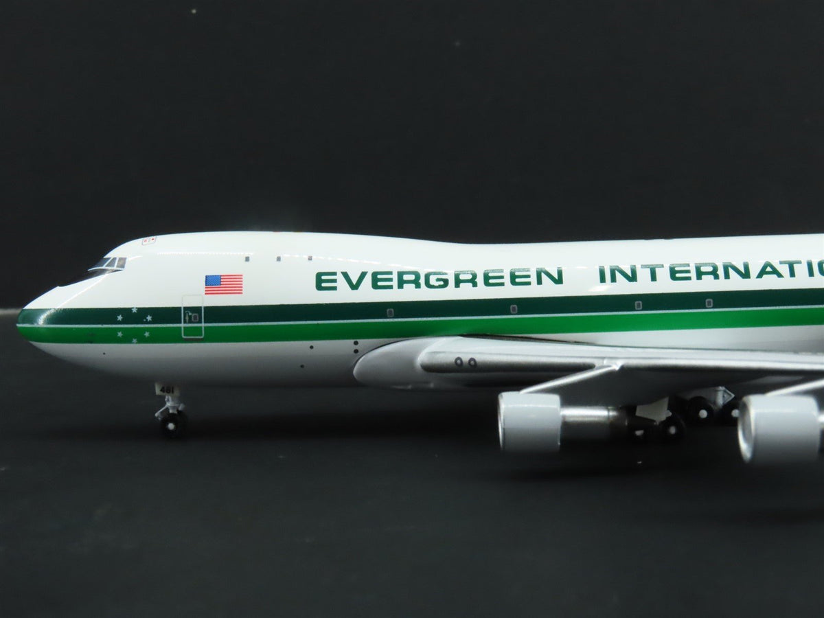 1:400 Aero Classics Die-Cast Evergreen Boeing 747-100F Airliner N481EV w/Gear