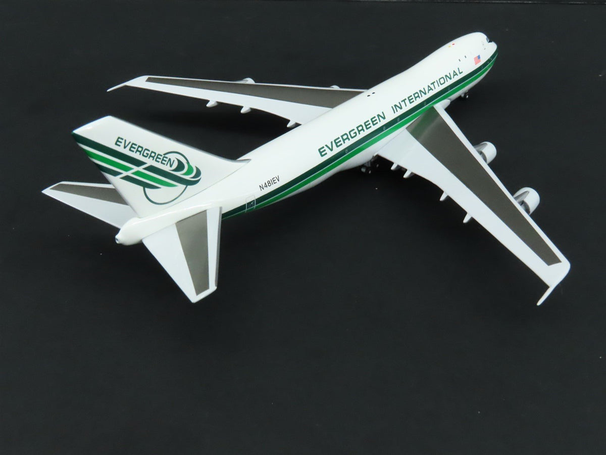 1:400 Aero Classics Die-Cast Evergreen Boeing 747-100F Airliner N481EV w/Gear