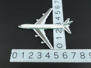 1:400 Aero Classics Die-Cast Evergreen Boeing 747-100F Airliner N482EV w/Gear