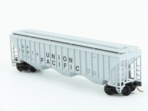 N Scale Precision Masters 1401 UP Union Pacific 3-Bay Hopper Custom Road #76874