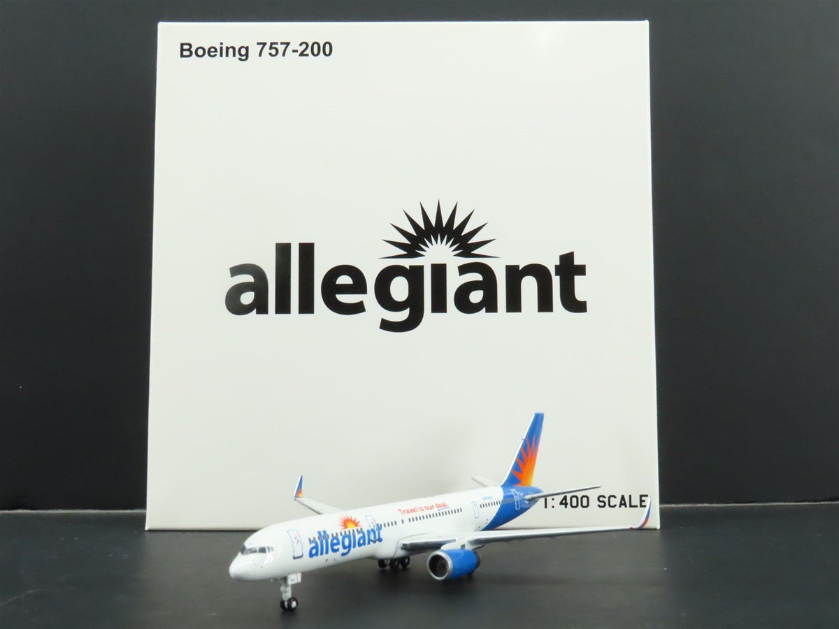 1:400 Scale Gemini Jets (White Box) Allegiant Die-Cast Boeing 757-200 N902NV