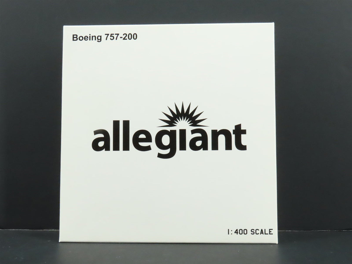 1:400 Scale Gemini Jets (White Box) Allegiant Die-Cast Boeing 757-200 N902NV