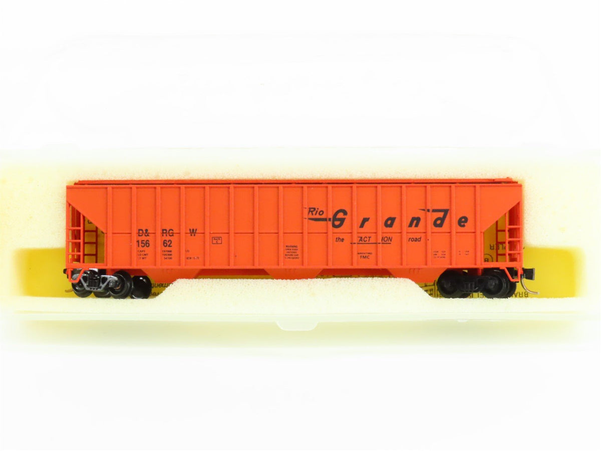 N Scale Precision Masters D&amp;RGW Rio Grande 3-Bay Covered Hopper #15662