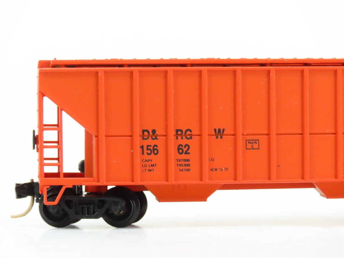 N Scale Precision Masters D&amp;RGW Rio Grande 3-Bay Covered Hopper #15662