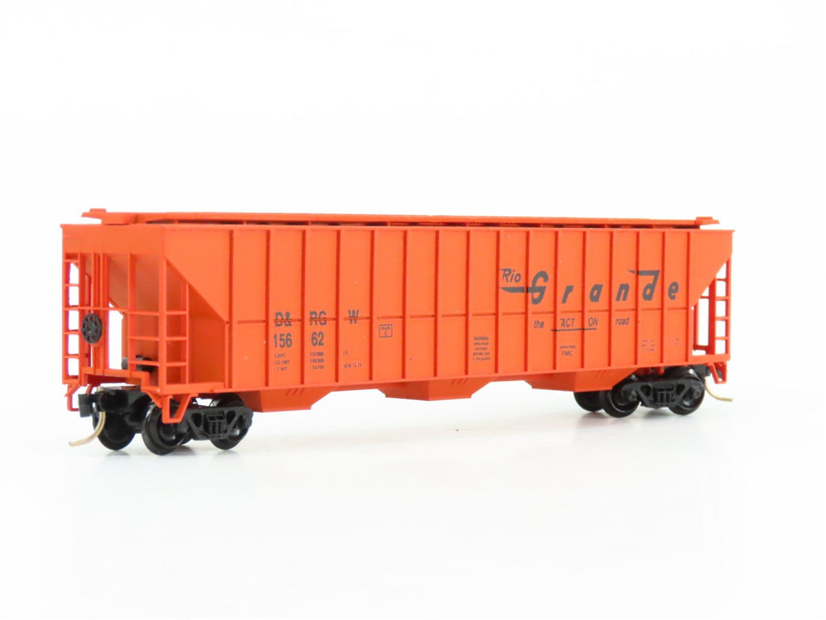 N Scale Precision Masters D&amp;RGW Rio Grande 3-Bay Covered Hopper #15662