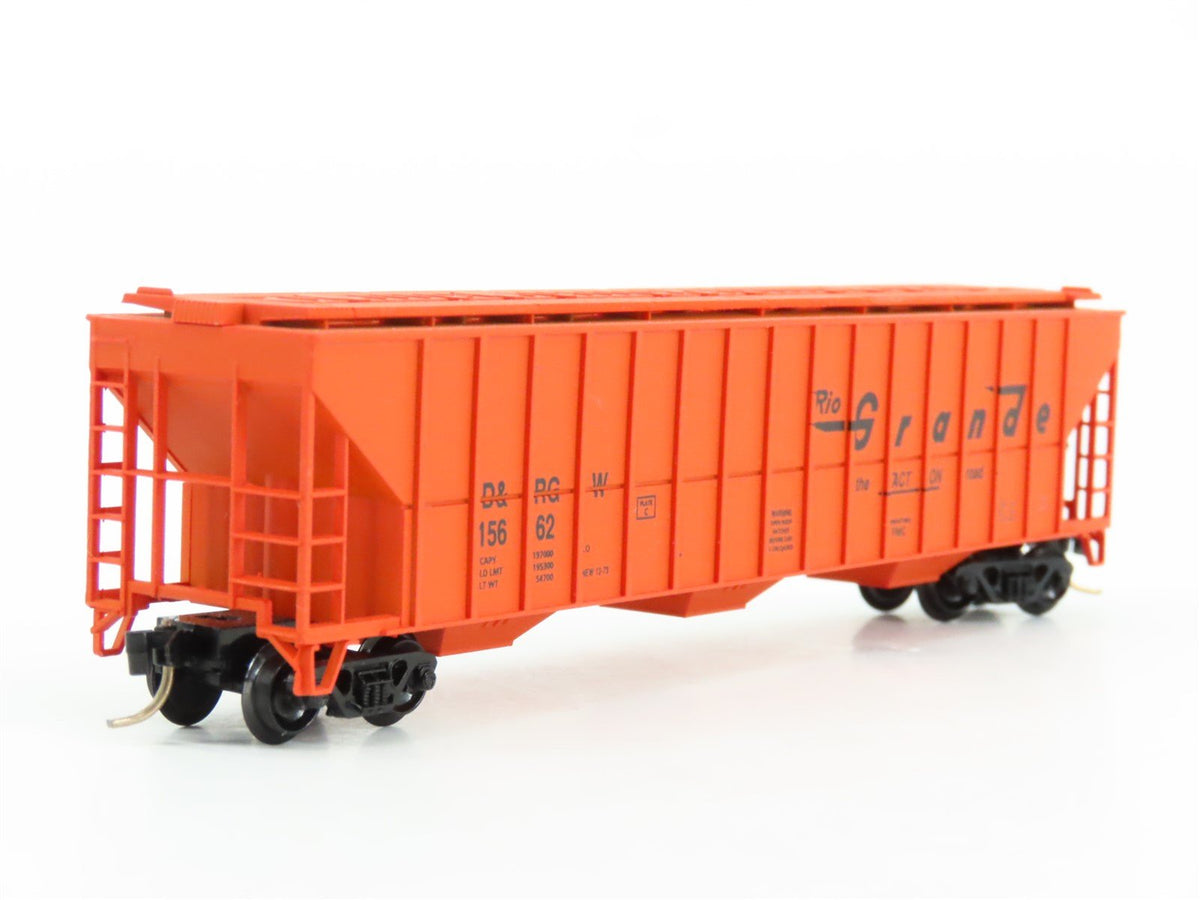 N Scale Precision Masters D&amp;RGW Rio Grande 3-Bay Covered Hopper #15662