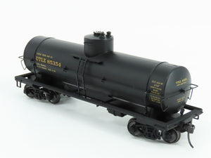 HO Scale Red Caboose RR-33001-4 UTLX 103W 10K Gal Single Dome Tank Car #85354