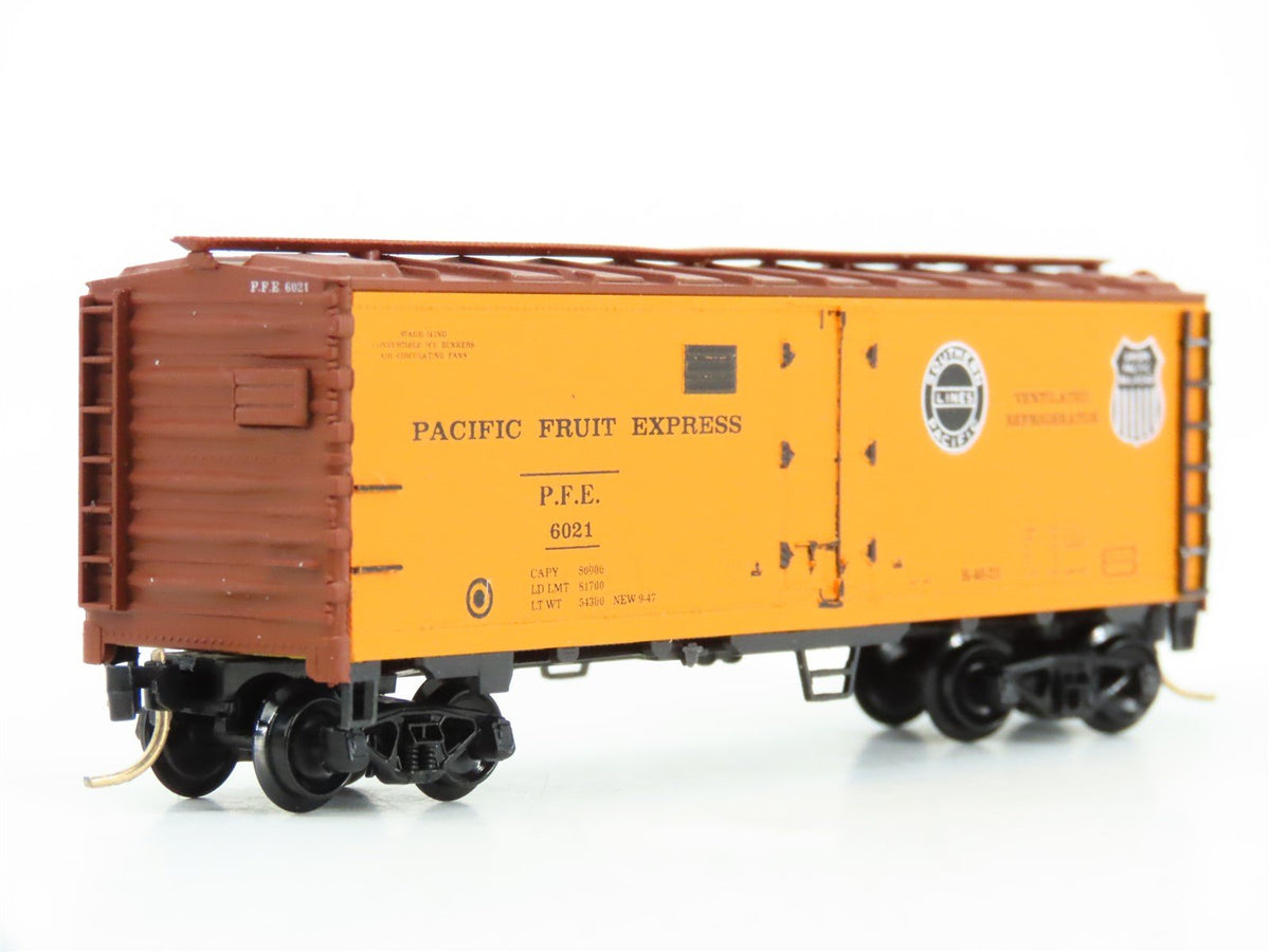 N Scale Precision Masters 1801 SP UP PFE Pacific Fruit Express Reefer #6021