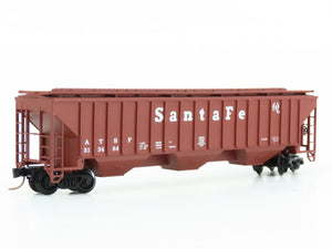 N Scale Precision Masters 1402 ATSF Santa Fe 3-Bay Covered Hopper #313464