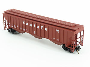 N Scale Precision Masters 1402 ATSF Santa Fe 3-Bay Covered Hopper #313464