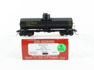 HO Scale Red Caboose RR-33001-6 UTLX 103W 10K Gal Single Dome Tank Car #85376