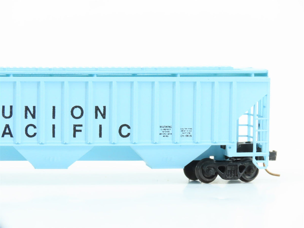 N Scale Precision Masters 1401 UP Union Pacific 3-Bay Covered Hopper #73048