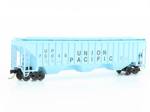 N Scale Precision Masters 1401 UP Union Pacific 3-Bay Covered Hopper #73048