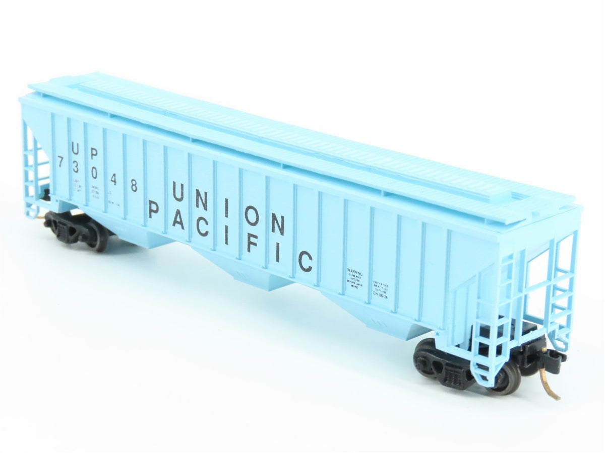 N Scale Precision Masters 1401 UP Union Pacific 3-Bay Covered Hopper #73048