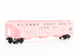 N Scale Precision Masters 1729 RRRX Klemme Coop Grain 3-Bay Hopper #2015