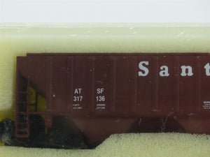 N Scale Precision Masters Kit #1502 ATSF Santa Fe 3-Bay Hopper 3-Pack Sealed