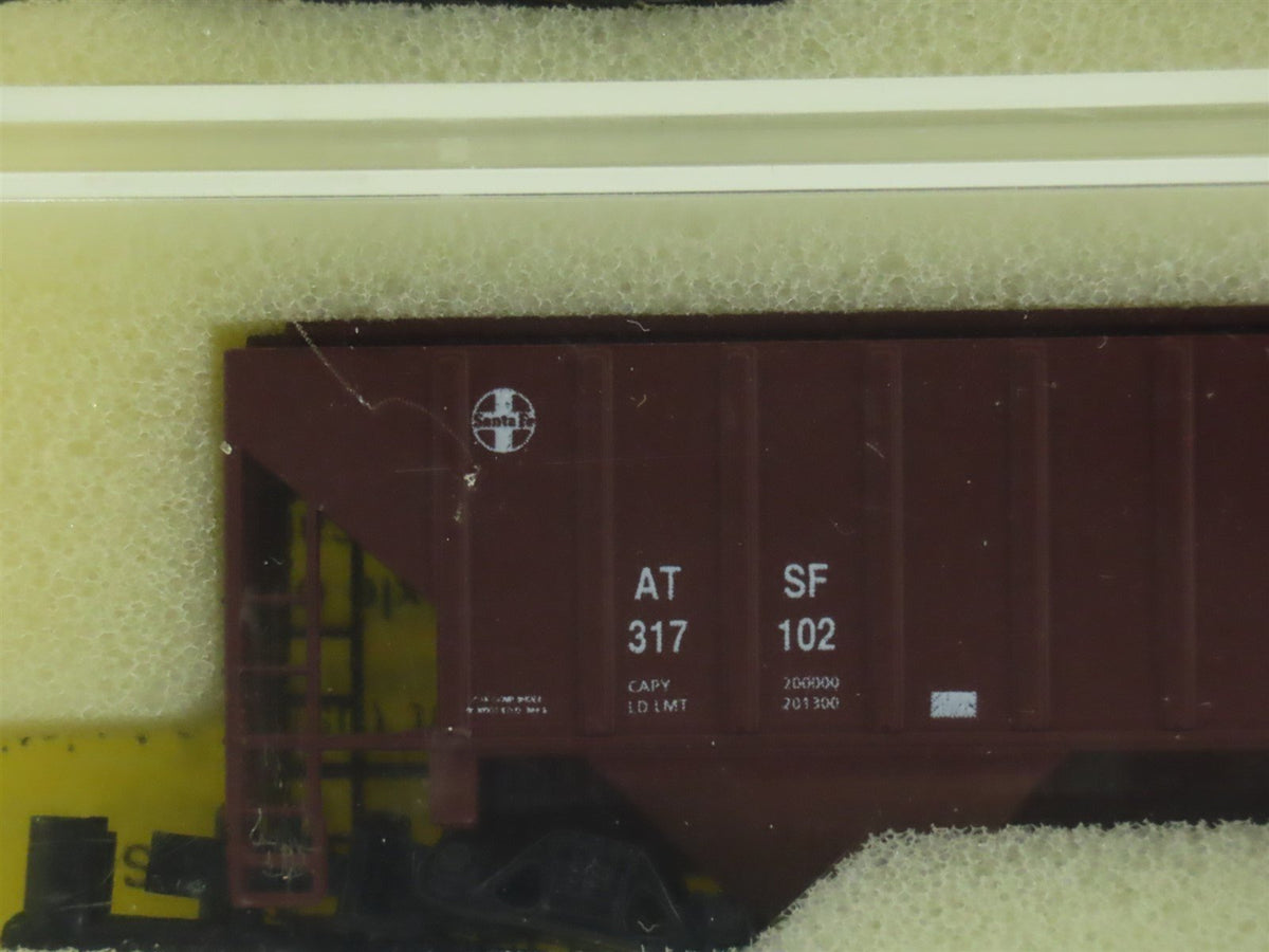 N Scale Precision Masters Kit #1502 ATSF Santa Fe 3-Bay Hopper 3-Pack Sealed