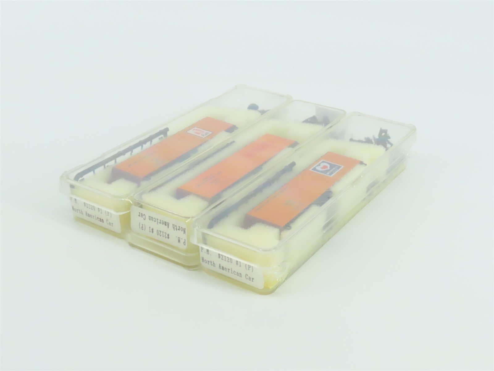 N Scale Precision Masters Kit #2120 RPRX MARX MORX Wood Reefer 3-Pack Sealed