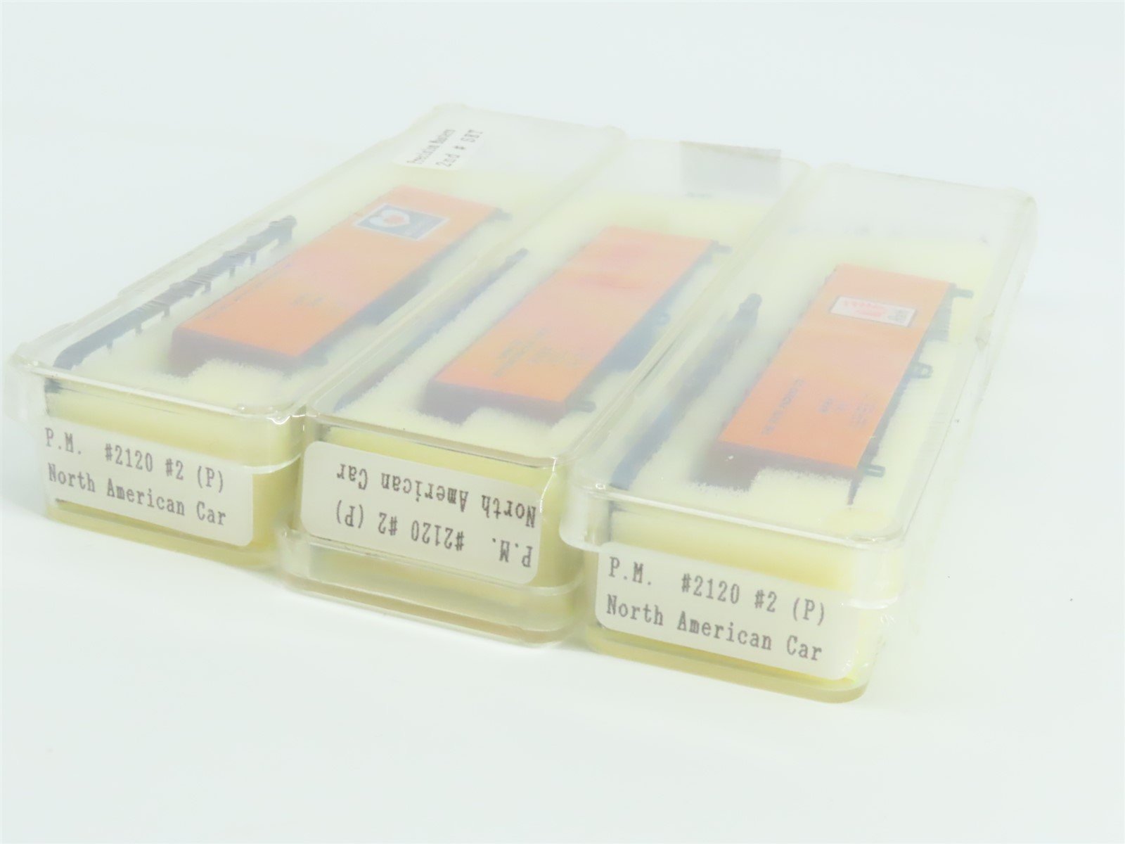 N Scale Precision Masters Kit #2120 RPRX MARX MORX Wood Reefer 3-Pack Sealed