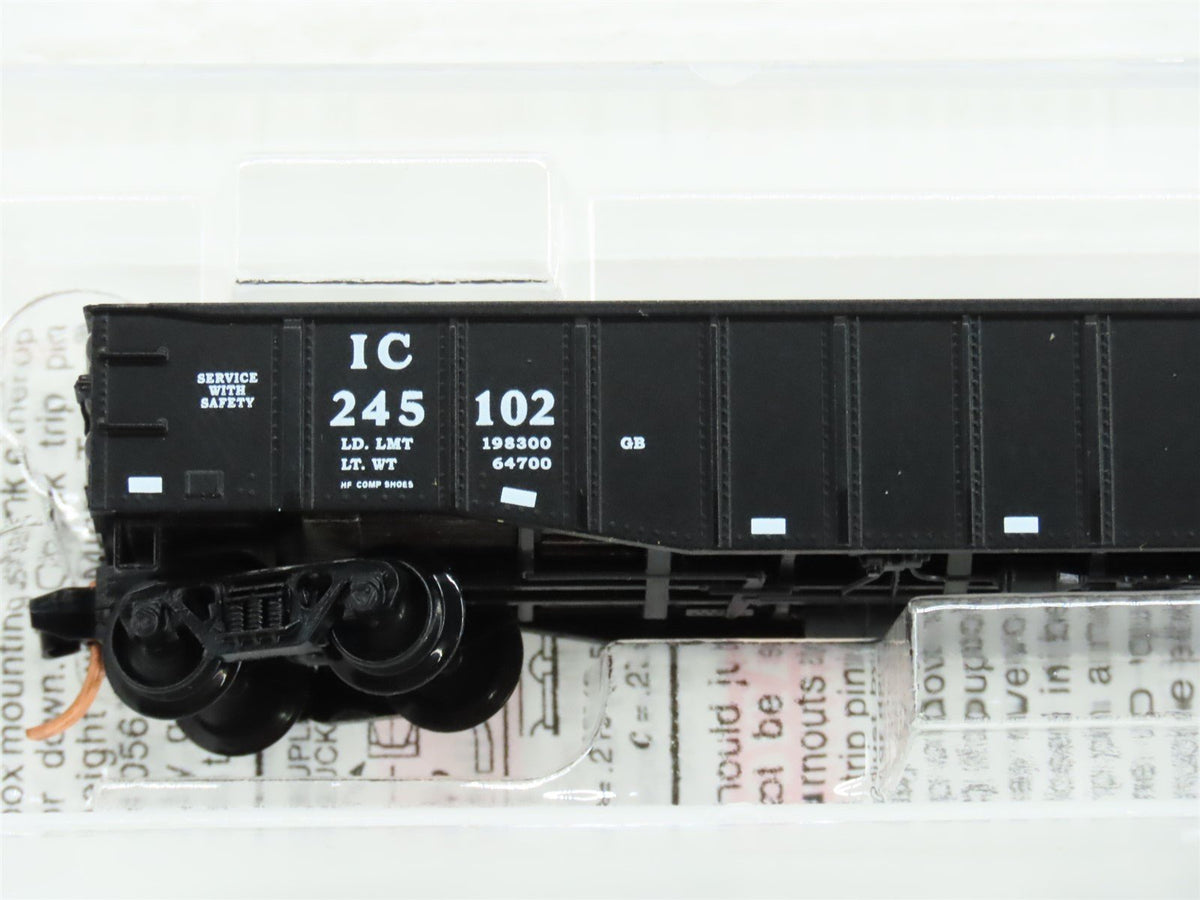 N Scale Micro-Trains MTL 105550 IC Illinois Central Railroad 50&#39; Gondola #245102