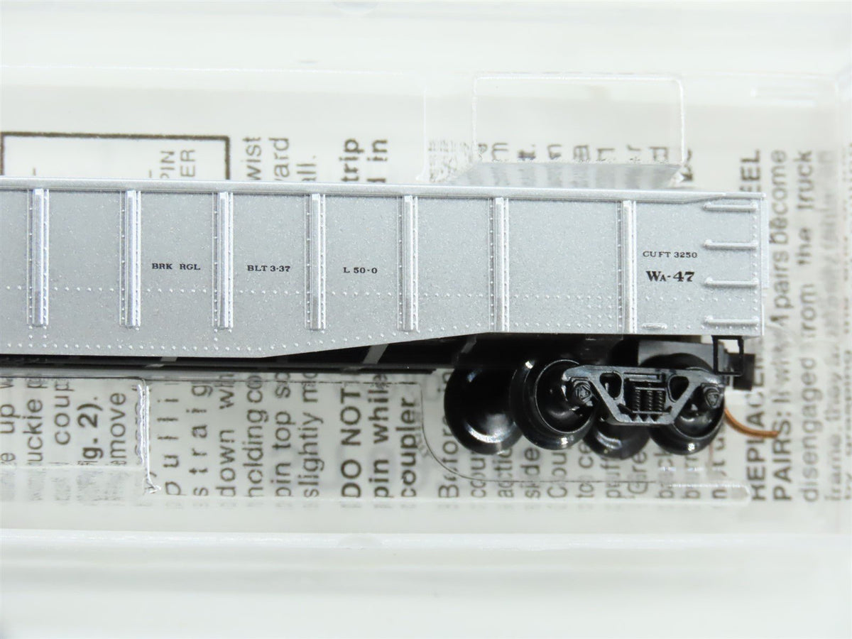 N Scale Micro-Trains MTL 105060 ATSF Santa Fe Railroad 50&#39; Gondola #208522