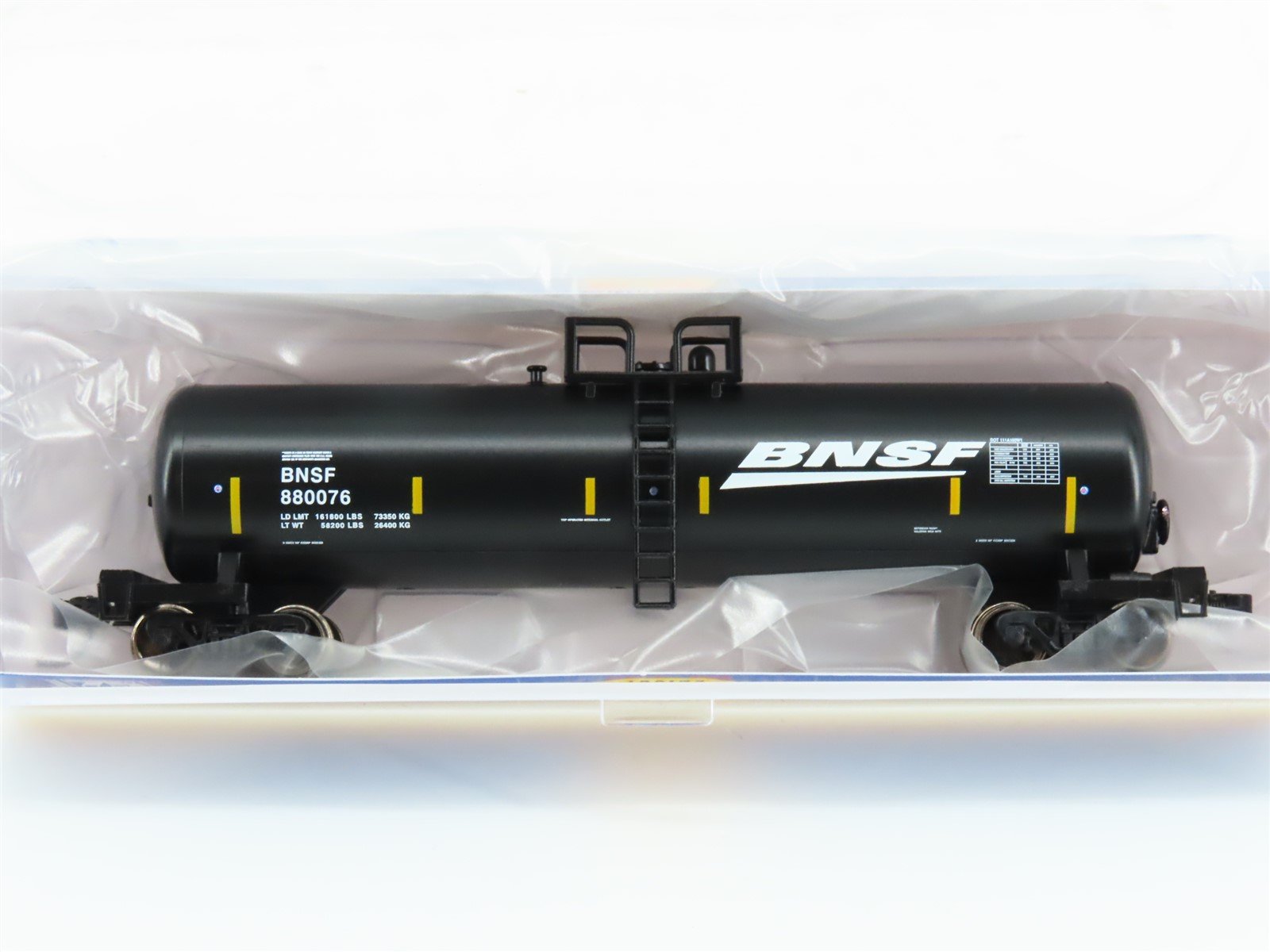 N Scale Athearn ATH13741 BNSF Railway RTC 50' 20K Gal Tankcar #880076