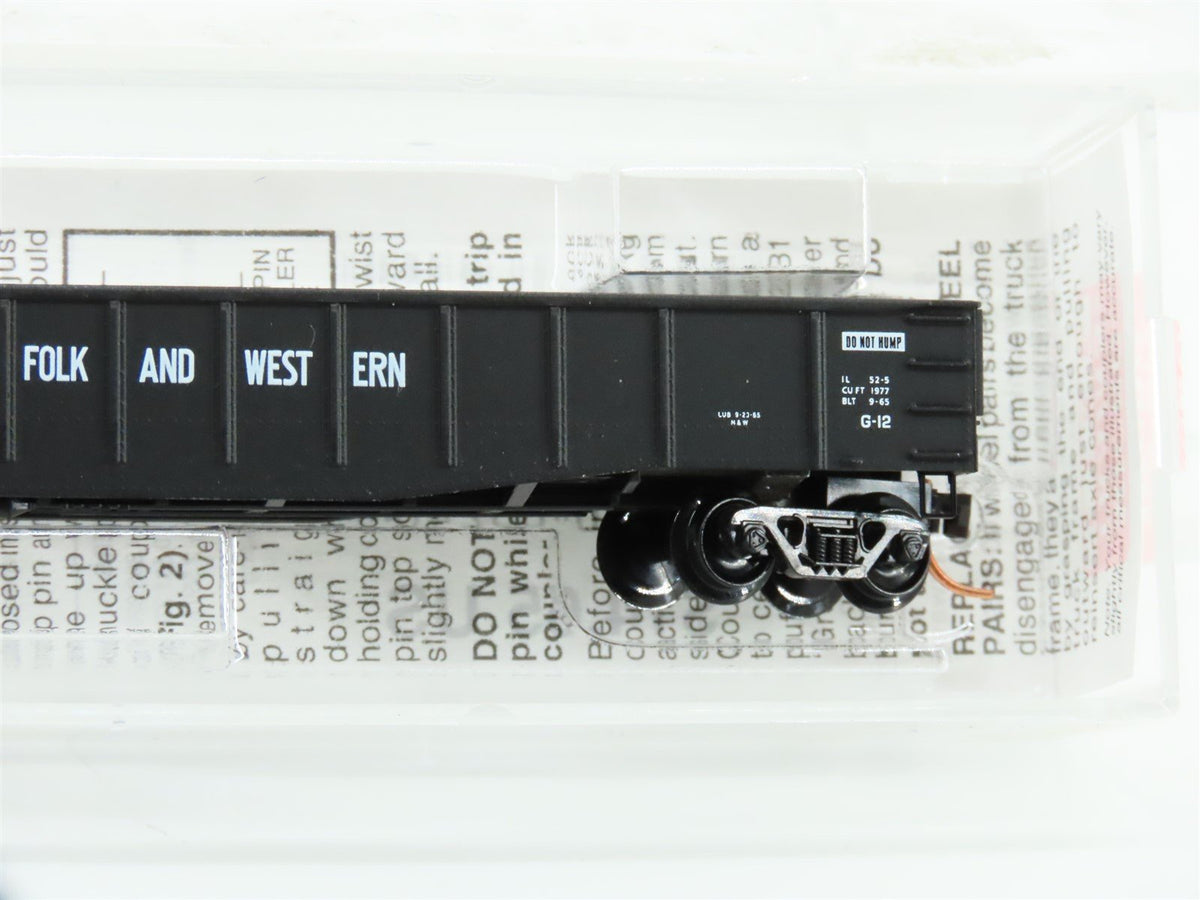 N Scale Micro-Trains MTL 105080 N&amp;W Norfolk &amp; Western 50&#39; Gondola #98863