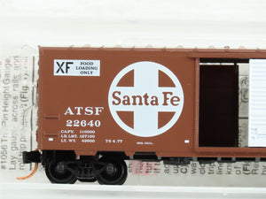 N Scale Micro-Trains MTL 73010 ATSF Santa Fe Railroad 40' Box Car #22640