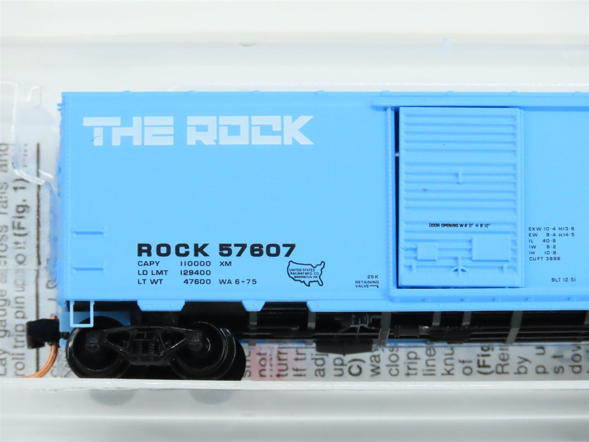 N Scale Micro-Trains MTL 73020 ROCK Island 40&#39; Single Door Box Car #57607