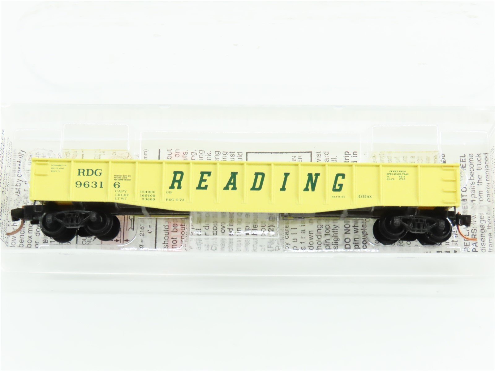 N Scale Micro-Trains MTL 46370 RDG Reading Lines 50' Open Gondola #96316