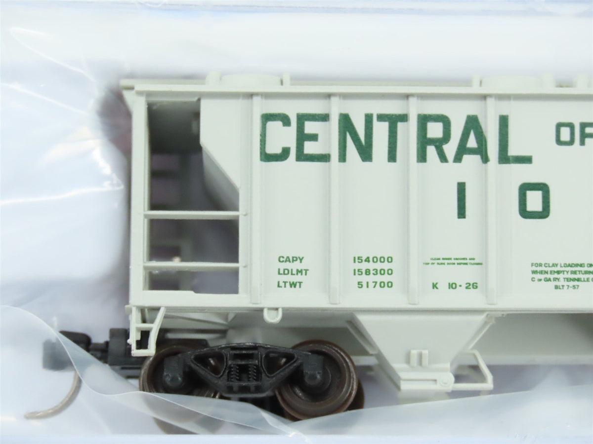 N Scale Atlas 50005897 CofG Central of Georgia PS2 2-Bay Hopper Car #1000