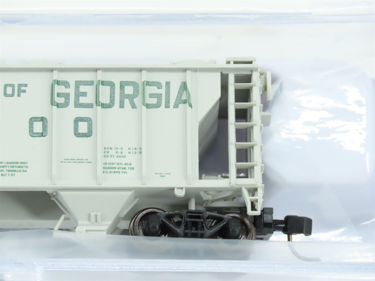 N Scale Atlas 50005897 CofG Central of Georgia PS2 2-Bay Hopper Car #1000