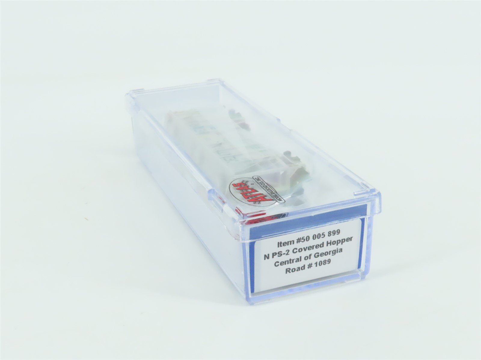 N Scale Atlas 50005899 CofG Central of Georgia PS2 2-Bay Hopper Car #1089