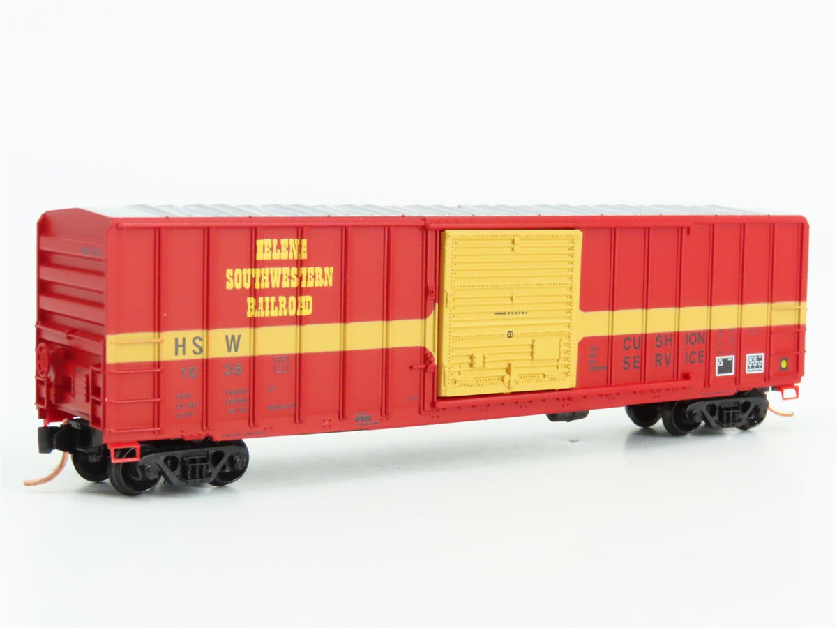 N Scale Micro-Trains MTL 25640 HSW Helena Southwestern 50&#39; Box Car #1036