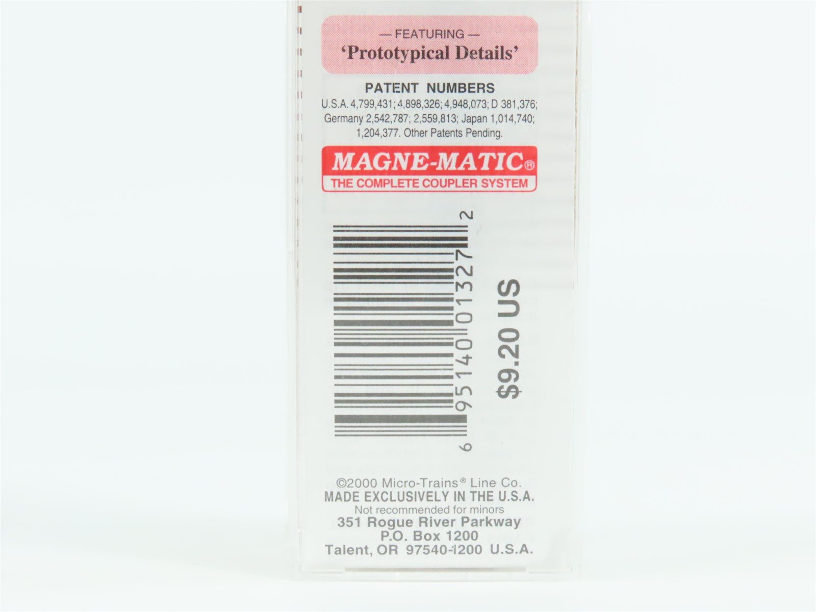 N Scale Micro-Trains MTL 45070 UP Union Pacific Railroad 50' Flat Car #58522