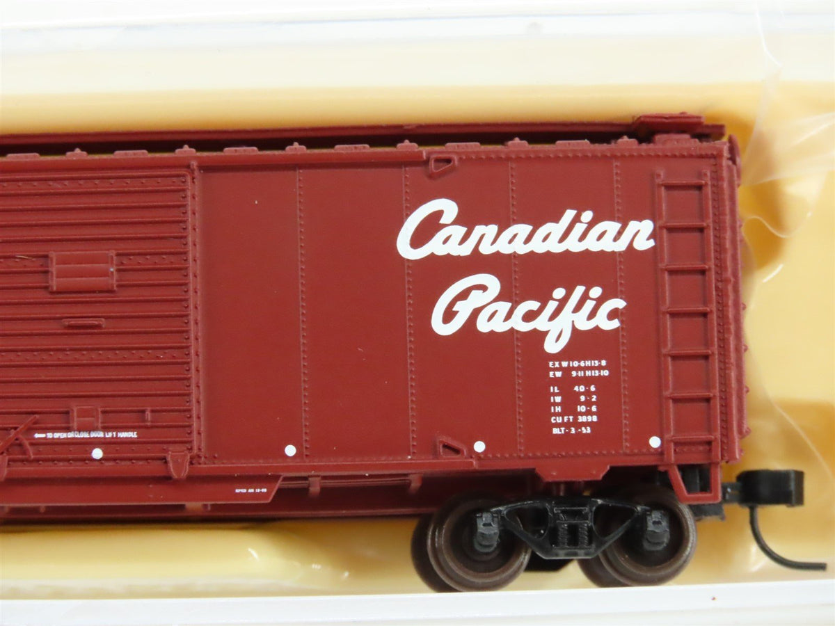 N Scale Atlas 38852 CP Canadian Pacific 40&#39; Double Door Boxcar #297478