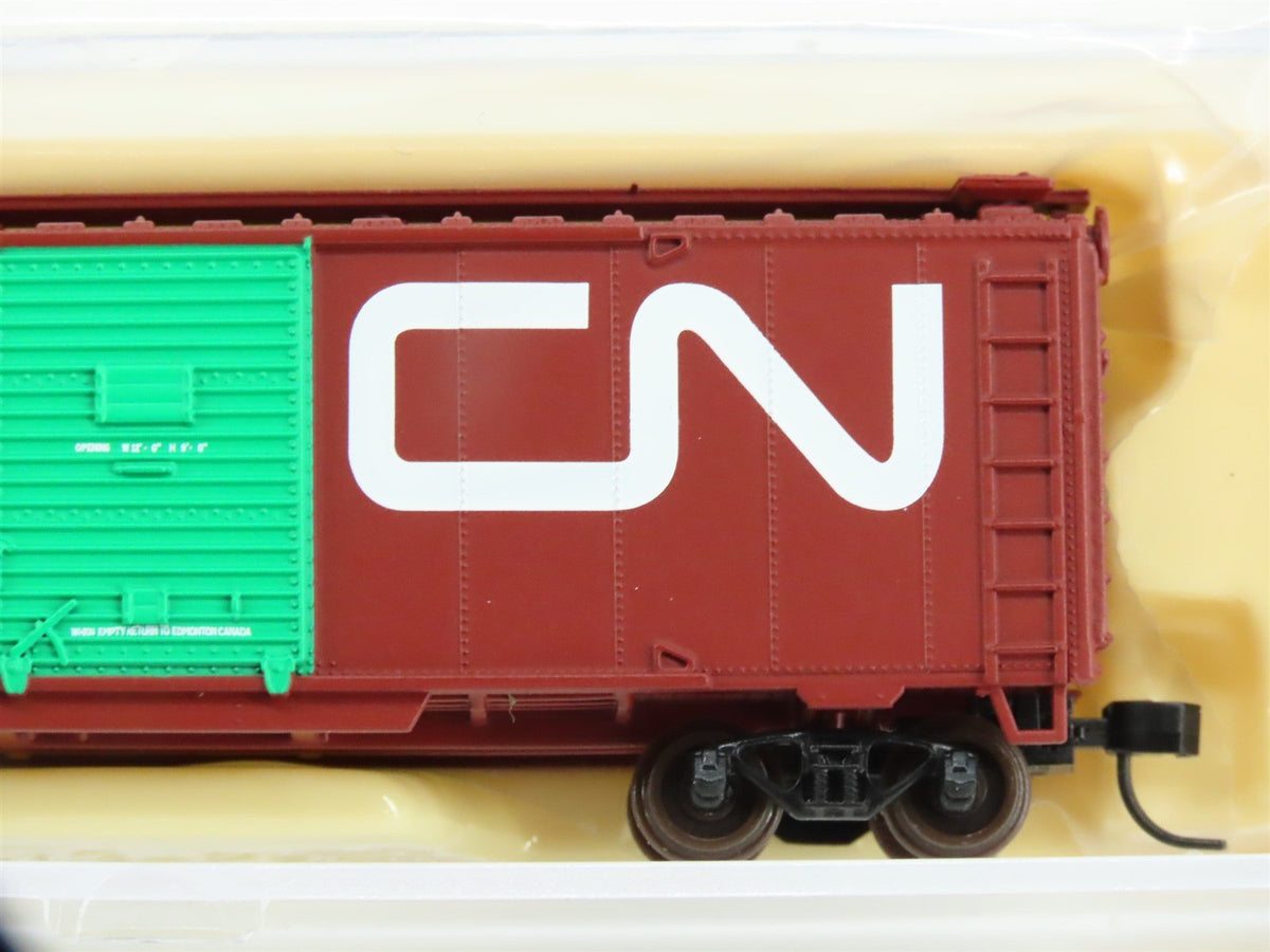 N Scale Atlas 38851 CN Canadian National 40&#39; Double Door Boxcar #583772