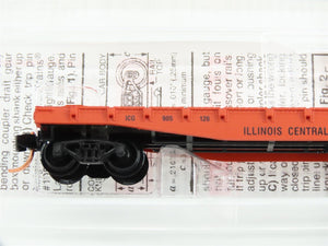 N Scale Micro-Trains MTL 45010 ICG Illinois Central Gulf 50' Flat Car #905126