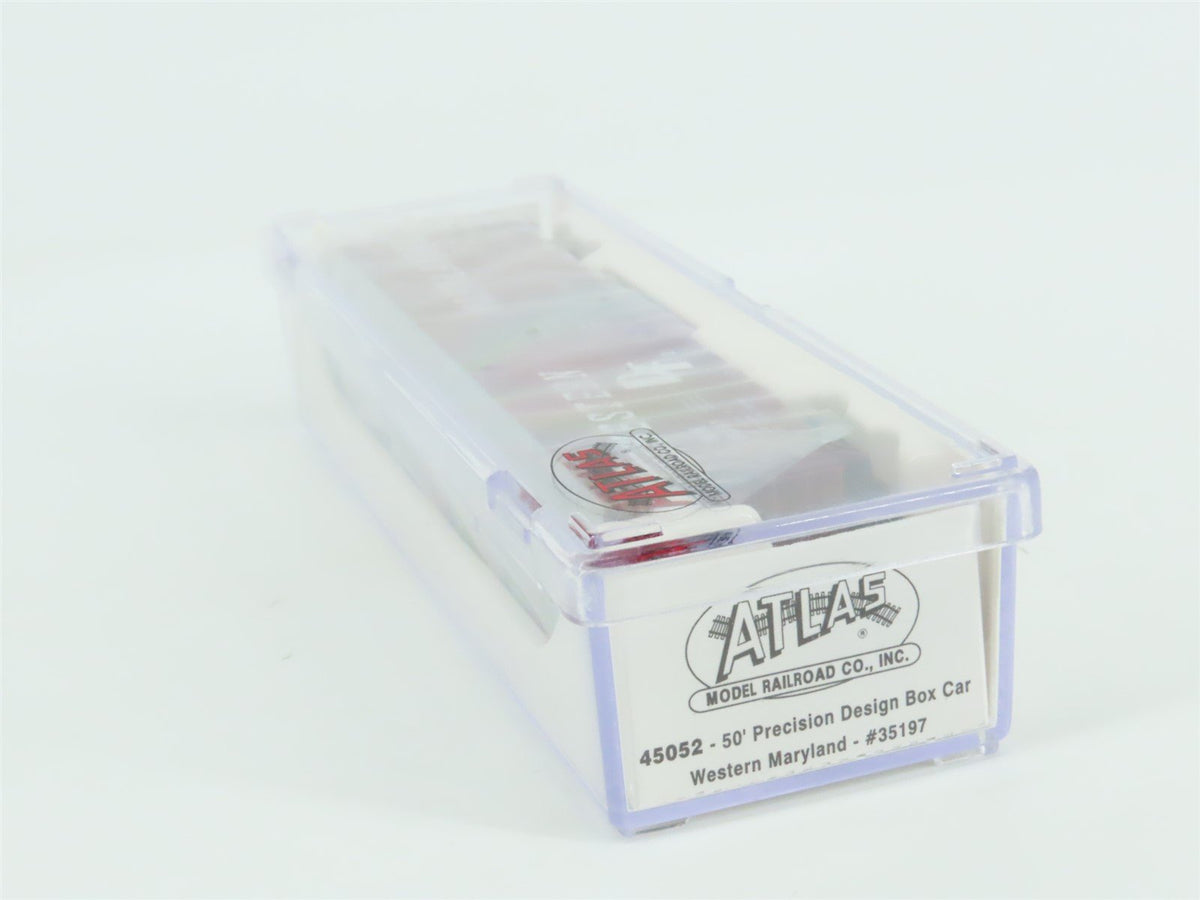 N Scale Atlas 45052 WM Western Maryland 50&#39; Single Door Boxcar #35197